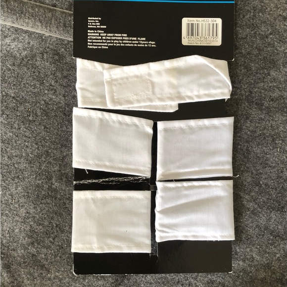 Dog Tuxedo Cuffs and Collar - Super cute set for dressing up your fury friend - Picture 2 of 5